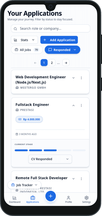 Application Tracking Preview